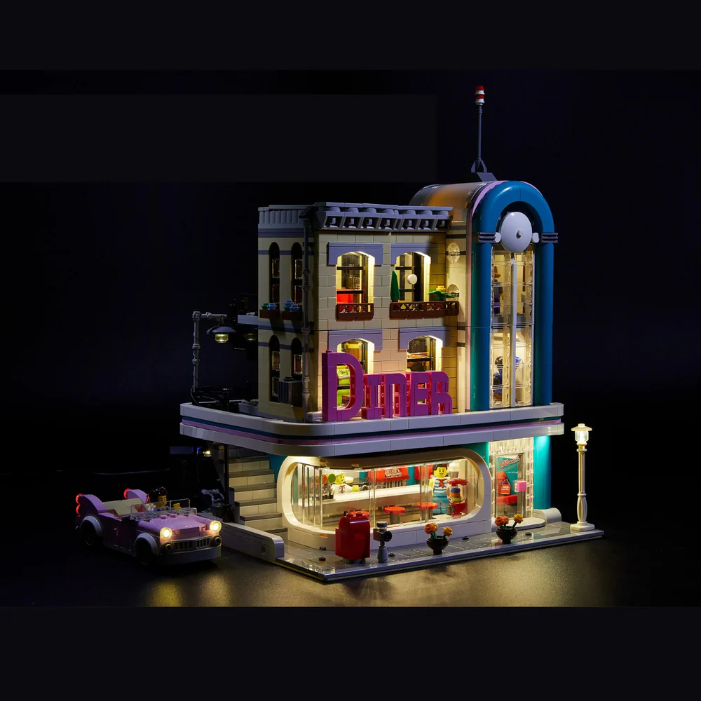 Lighting kit for Downtown Diner
